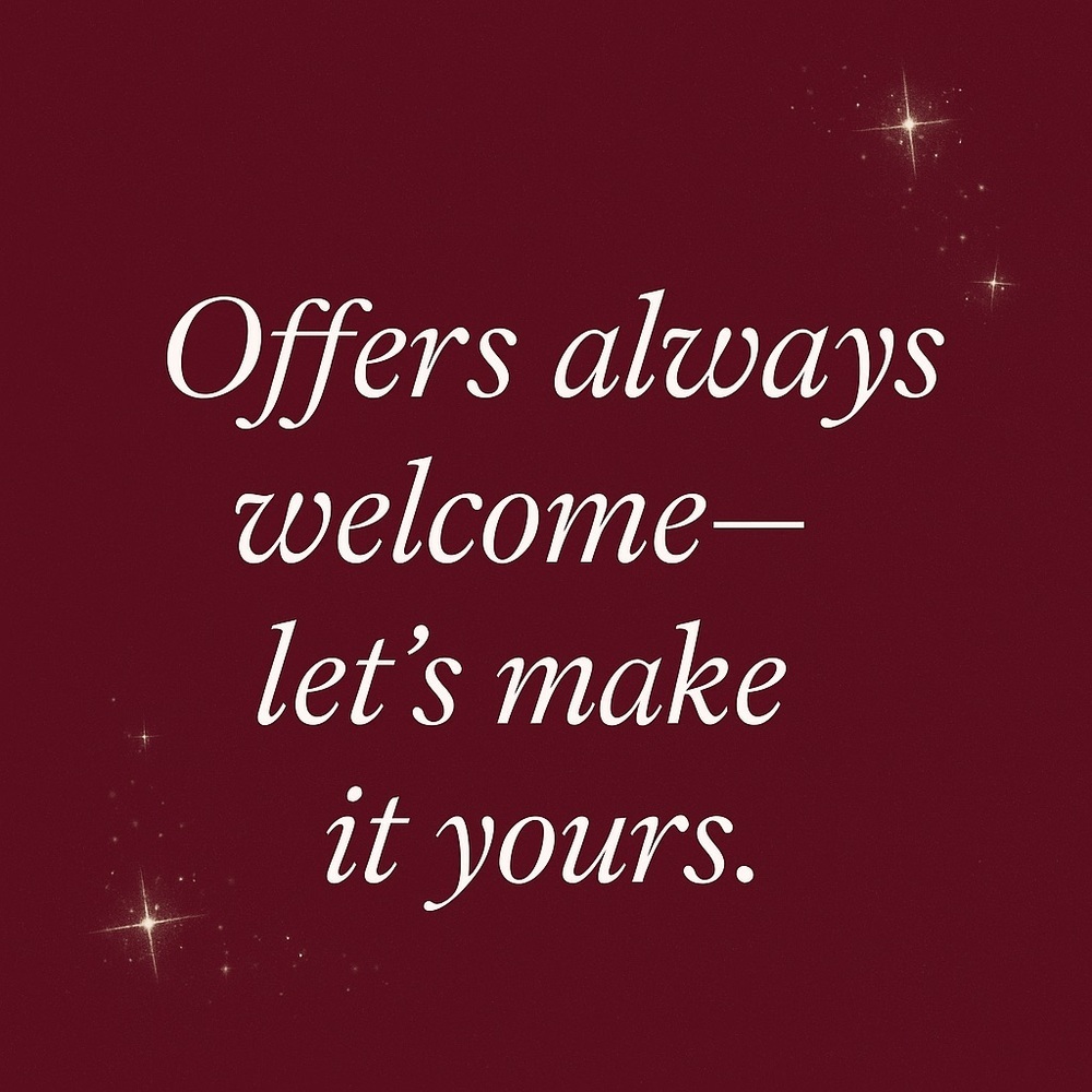 Offers welcome and encouraged…